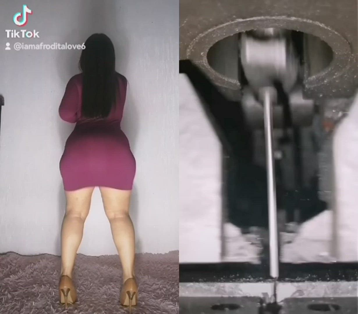 Iamafroditalove <strong>@iamafroditalove</strong> in bubble butt amateur hotwife porn video