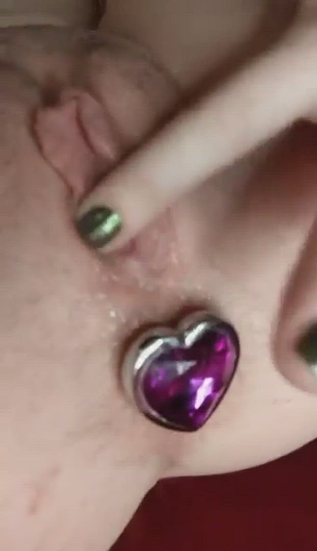 Icyfrexxx <strong>@icyfrexxx</strong> in butt plug grool pussy porn video