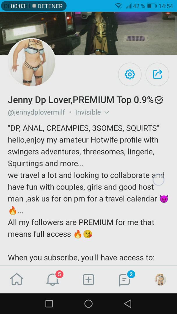 JennyDpLoverMilf <strong>@jennydplovermilf</strong> in double penetration cuckold anal porn video