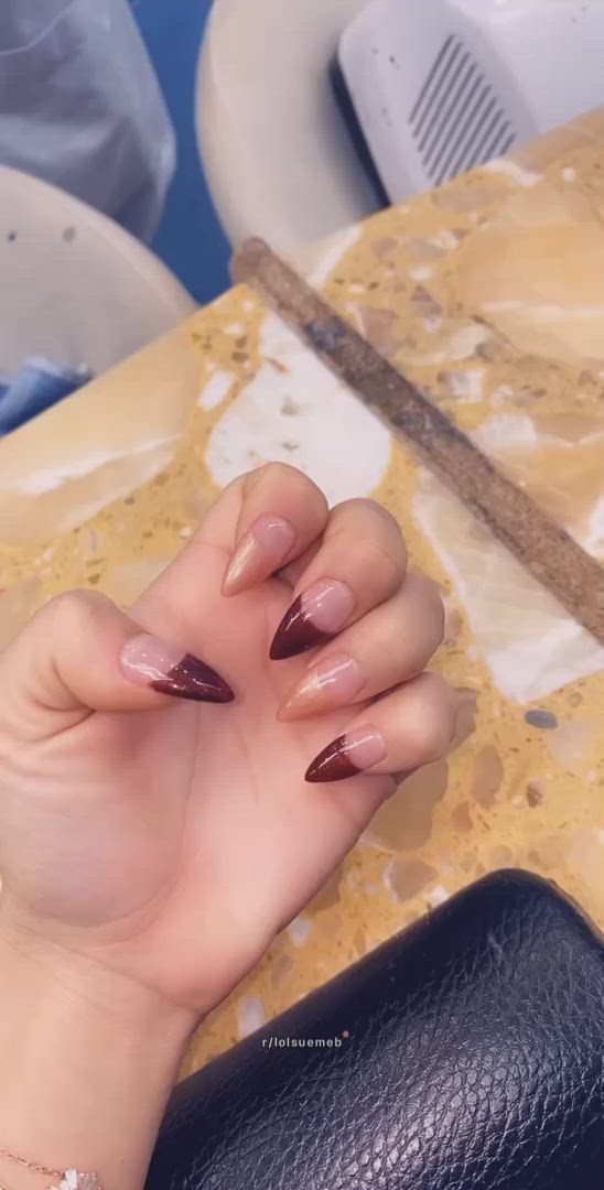 Lovelyharleyhill <strong>@lovelyharleyhill</strong> in hands free blonde nails porn video