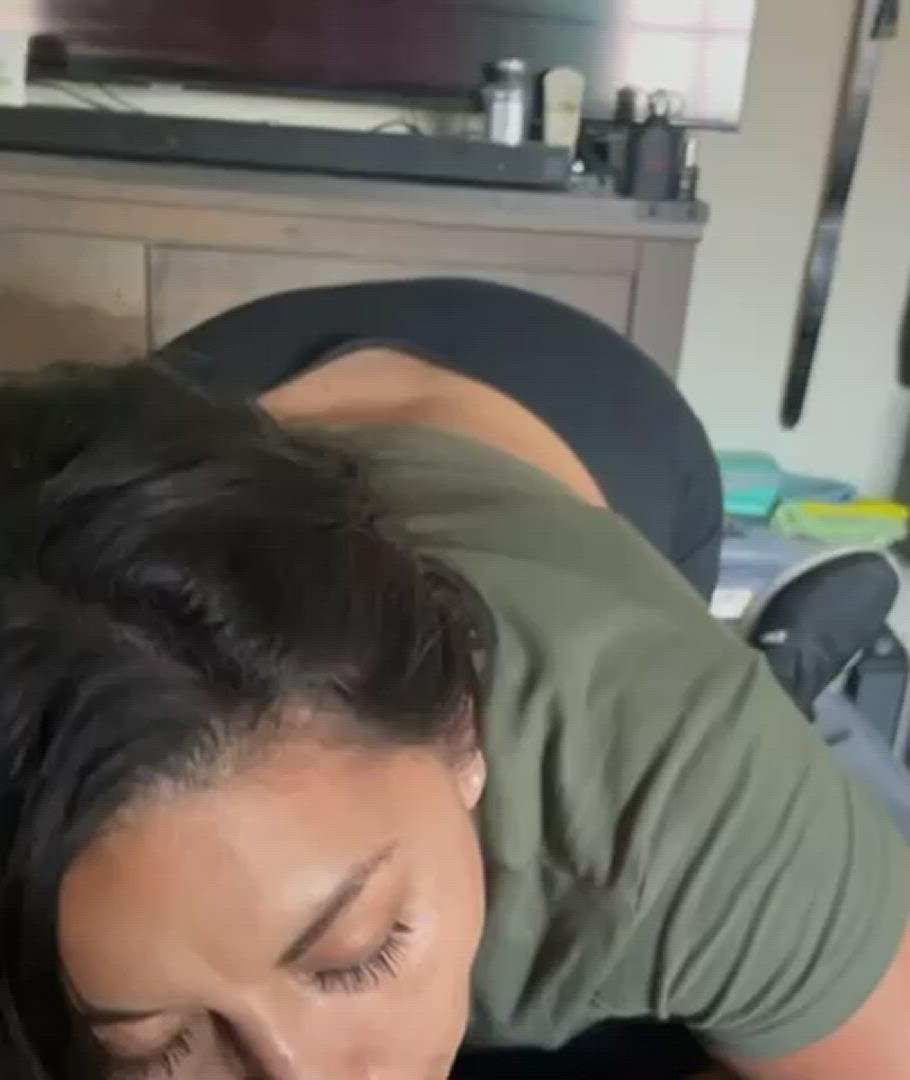 Lunalipps <strong>@lunalipps</strong> in back arched blowjob ass porn video