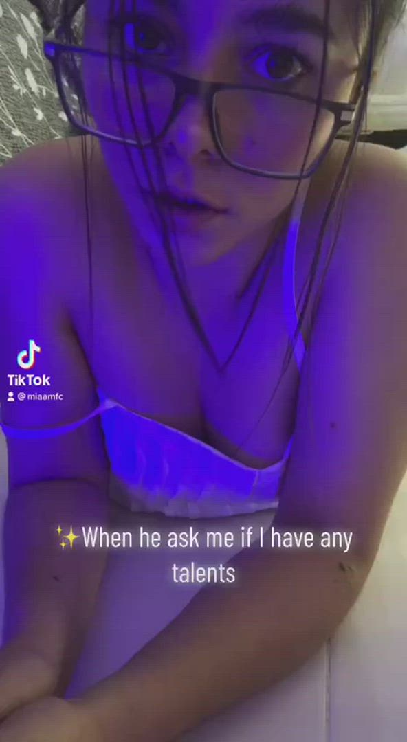 Miiamfc <strong>@miiamfc</strong> in big ass glasses teen porn video
