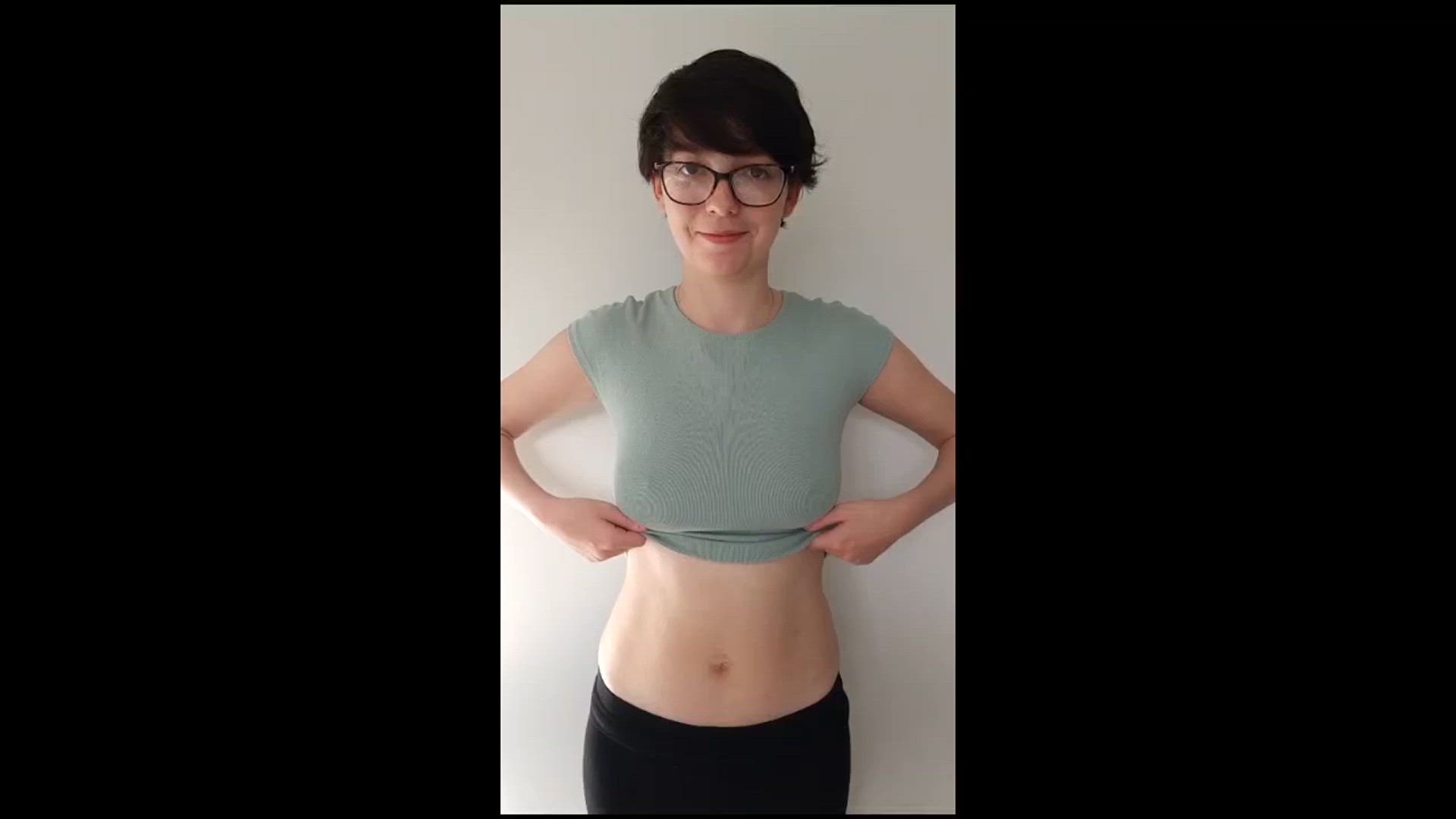 Nickandjasper <strong>@nickandjasper</strong> in bouncing tits 18 years old short hair brunette homemade onlyfans cute teen porn video