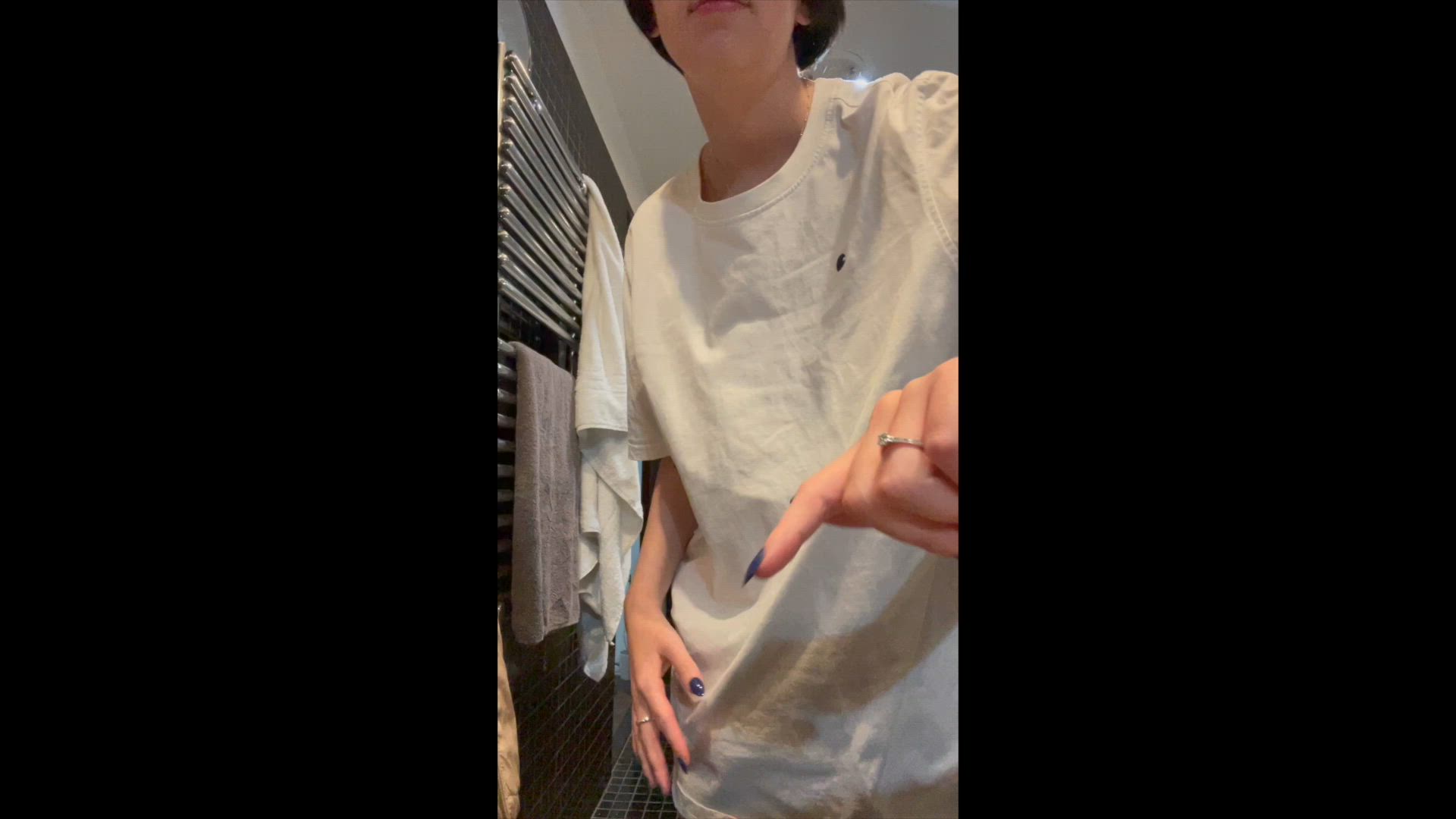 Nickandjasper <strong>@nickandjasper</strong> in 18 years old tight pussy small tits brunette onlyfans petite cute nude teen porn video
