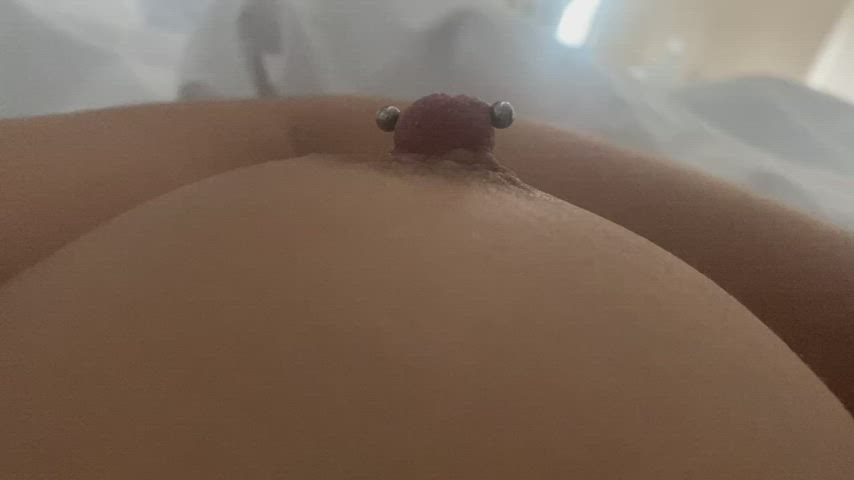 Ohbabyxx <strong>@ohbabyxx</strong> in nipple piercing big nipples onlyfans pierced petite nude porn video