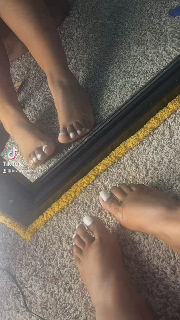 Partynxt2me <strong>@partynxt2me</strong> in fetish feet tiktok porn video