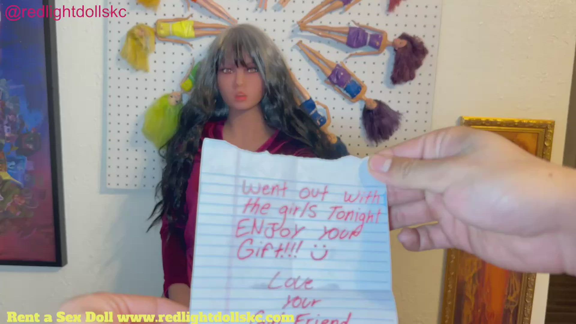 Redlightdollskc <strong>@redlightdollskc</strong> in real sexi barbie big dick sex doll sex tape sex toy porn video