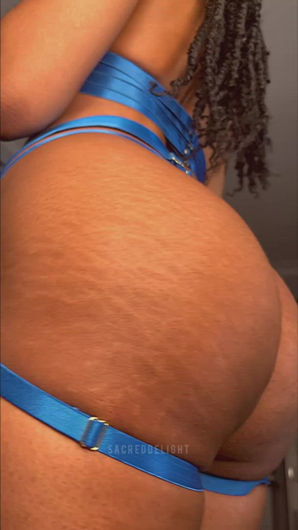 SacredDelight <strong>@sacreddelight</strong> in bubble butt spread ass onlyfans fansly booty ebony porn video