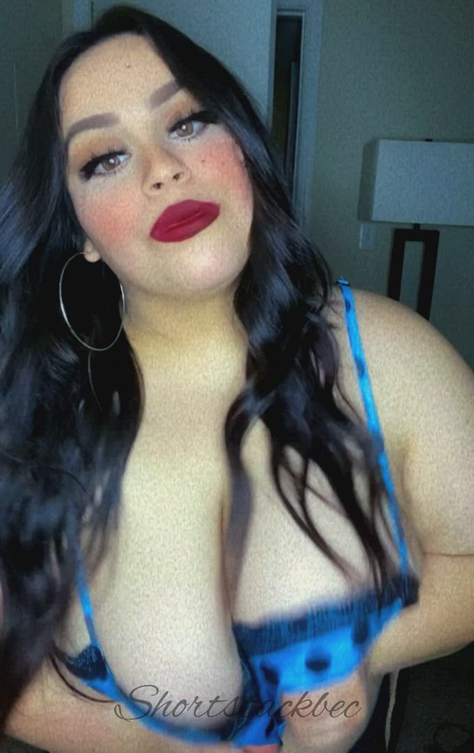 Shortstackbec  <strong>@shortstackbec</strong> in big tits jiggling bbbw porn video