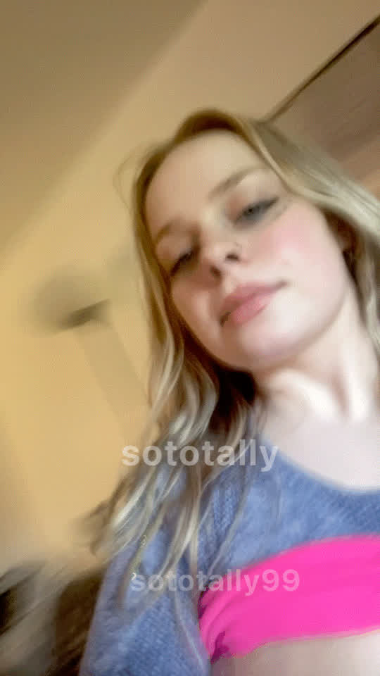  <strong>@sototally</strong> in big natural tits blonde cute porn video
