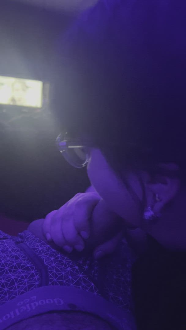 SPAMQUEEN <strong>@spamqueen</strong> in cock worship cock milking in mouth cum fuck throat deepthroat swallowing blowjob cosplay freeuse glasses handjob licking porn video