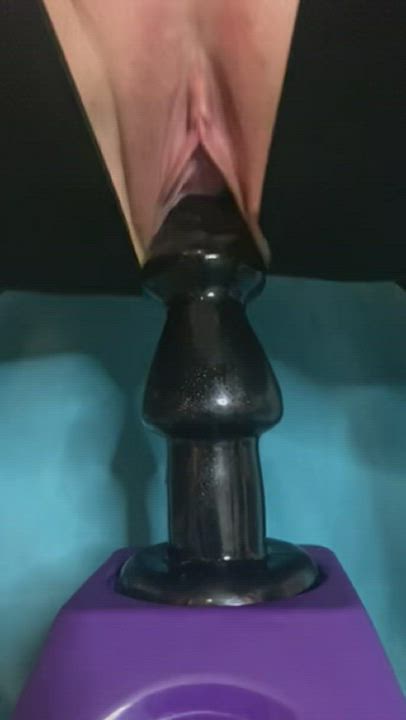  <strong>@stayathomemillf</strong> in shaved wet pussy huge dildo squirting porn video