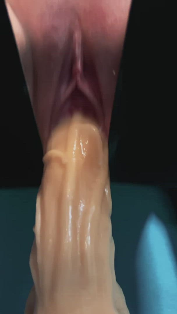  <strong>@stayathomemillf</strong> in shaved wet pussy huge dildo squirting porn video