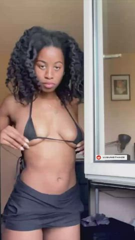 Sunsethaze <strong>@sunsethaze</strong> in eye contact tiny waist european lingerie skinny ebony porn video