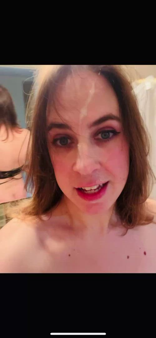 Sweetpatiipie <strong>@sweetpatiipie</strong> in trans woman facial cum porn video