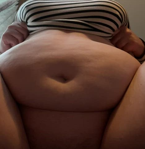 ThickQueenEliza <strong>@thickqueeneliza</strong> in belly button boobs bbw porn video
