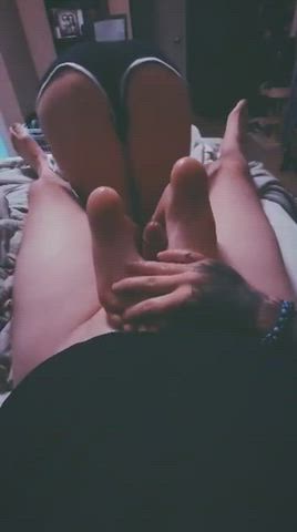 Toastedtittiesparker <strong>@toastedtitties</strong> in feet foot fetish footjob porn video