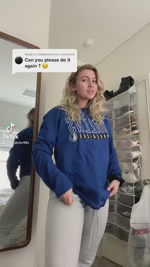WildTyler96 <strong>@wildtyler96</strong> in ass clapping twerking tiktok porn video