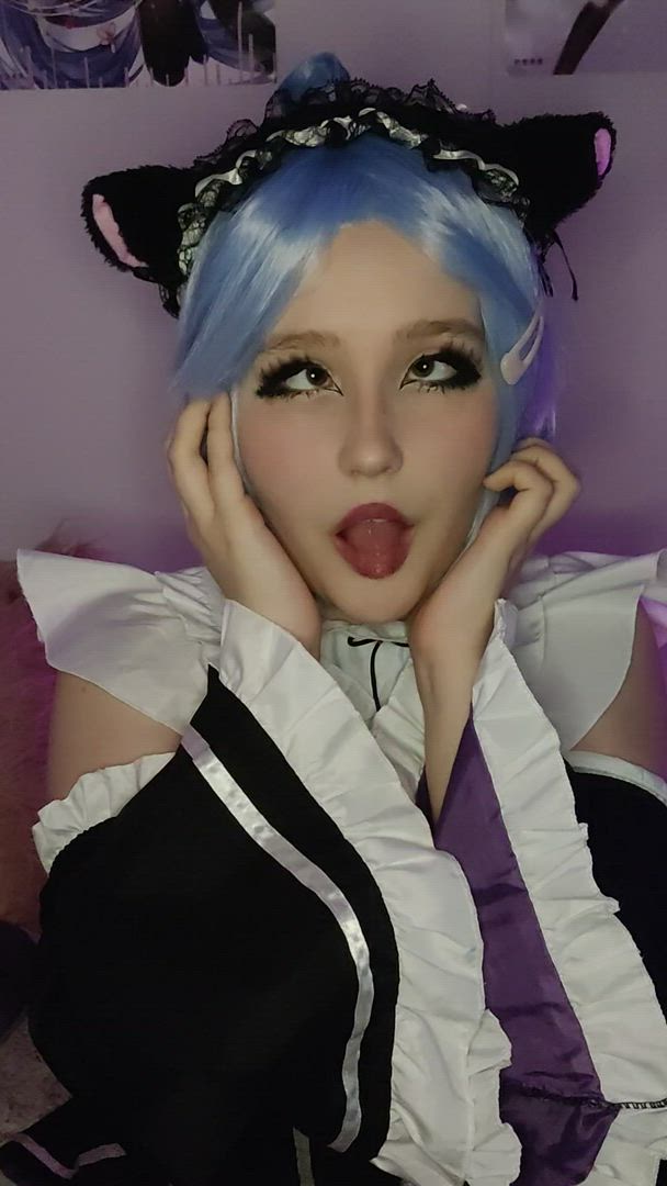 ZeroSenpaii <strong>@zerosenpaii</strong> in fetish tongue long tongue ahegao porn video