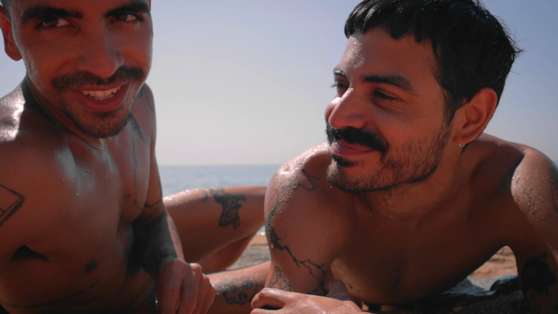 Pablo y Mati <strong>@pabloandmati</strong> in french kissing real couple latino beach naked gay porn video