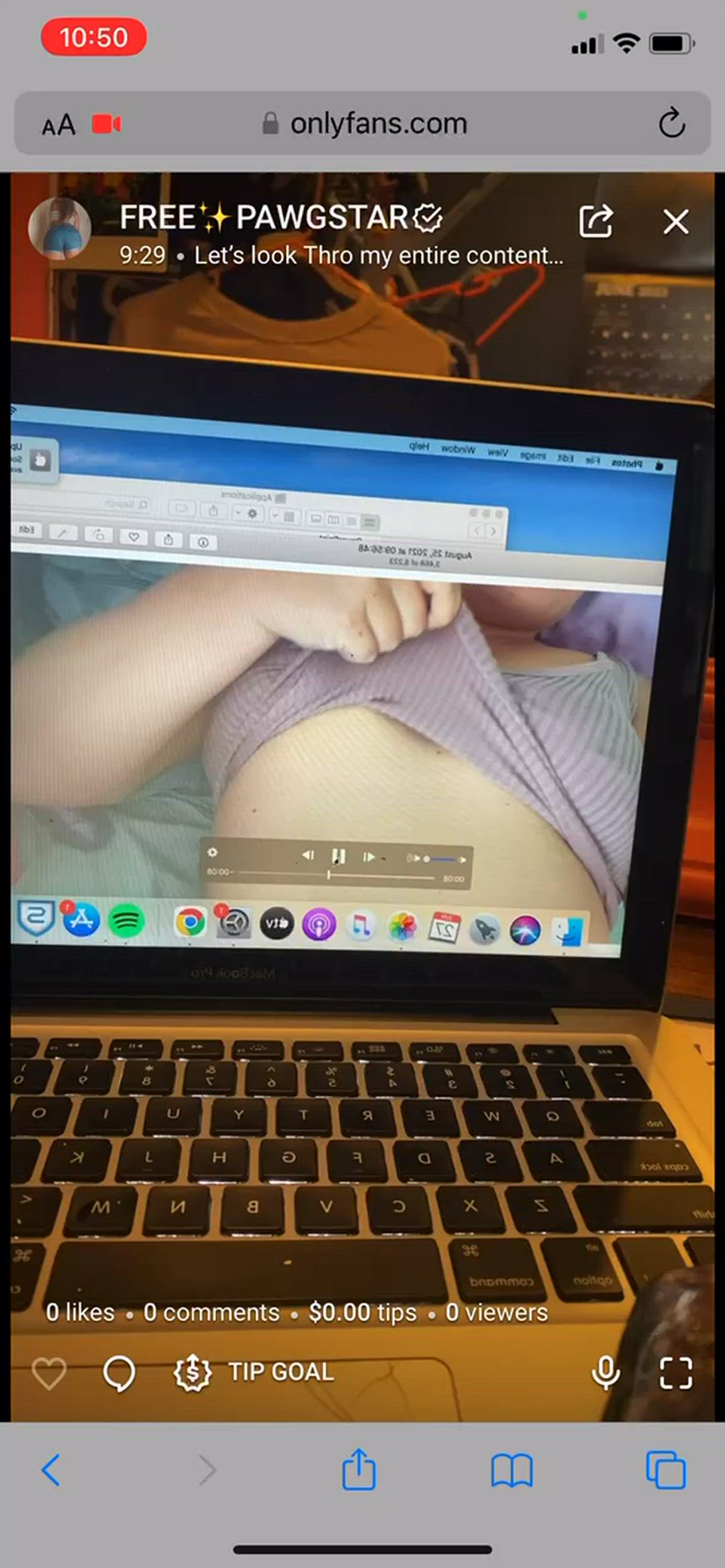 Pawgdani <strong>@u100023817</strong> in natural tits blonde boobs porn video
