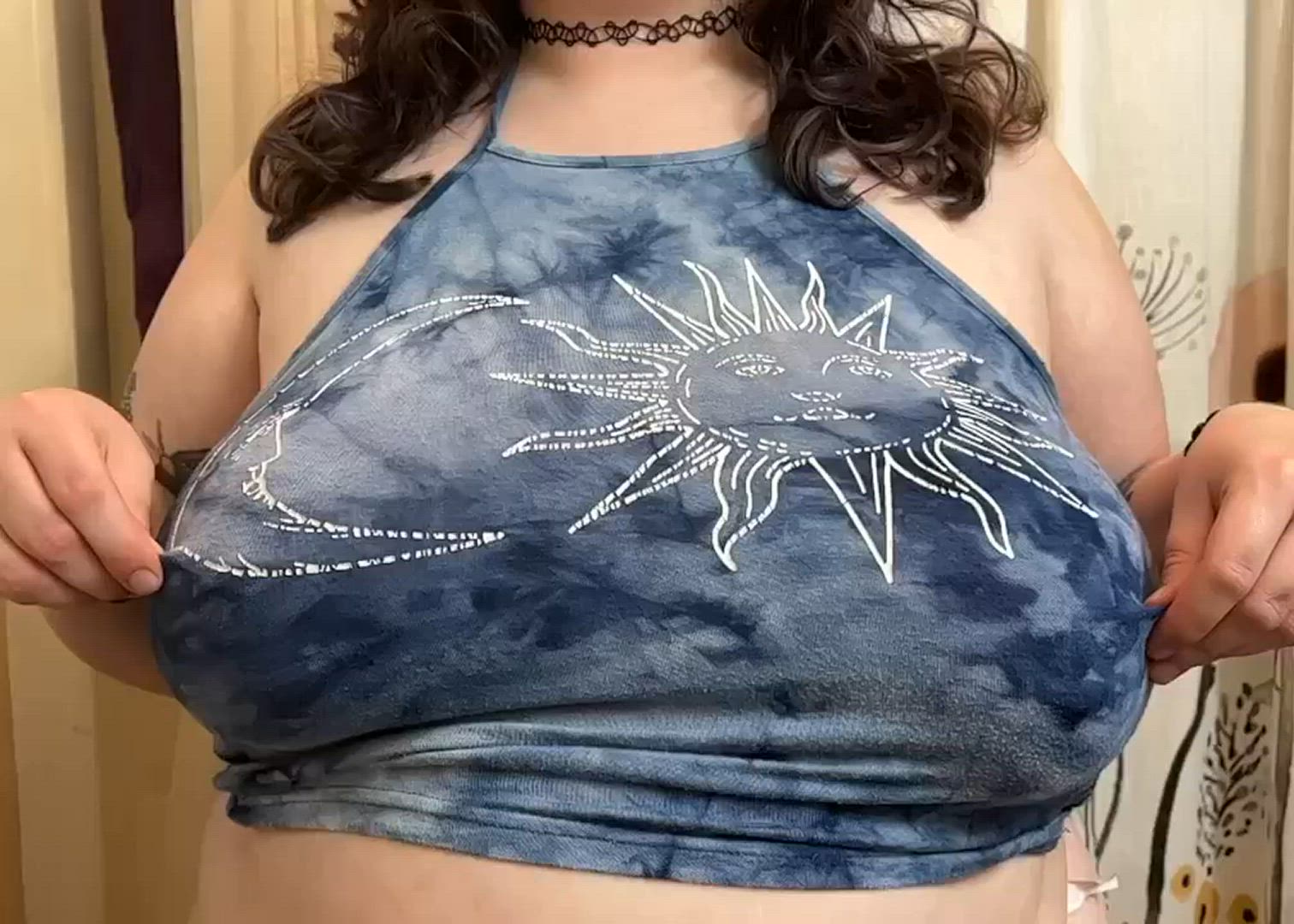 Peach? <strong>@peachyxbuds</strong> in big huge natural tits amateur nsfw porn video