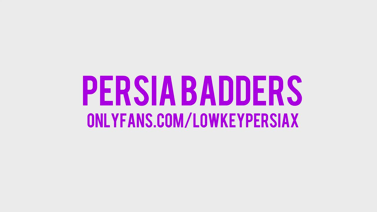 PERSIA BADDERS X <strong>@lowkeypersiax</strong> in porn video