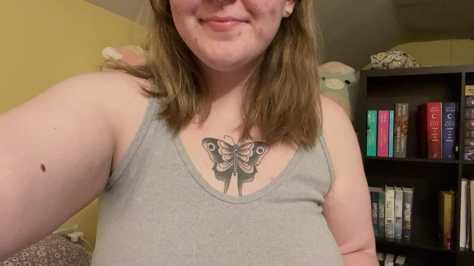 Poppyseedbagel143 <strong>@poppyseedbagel</strong> in titty drop big tits chubby pale porn video