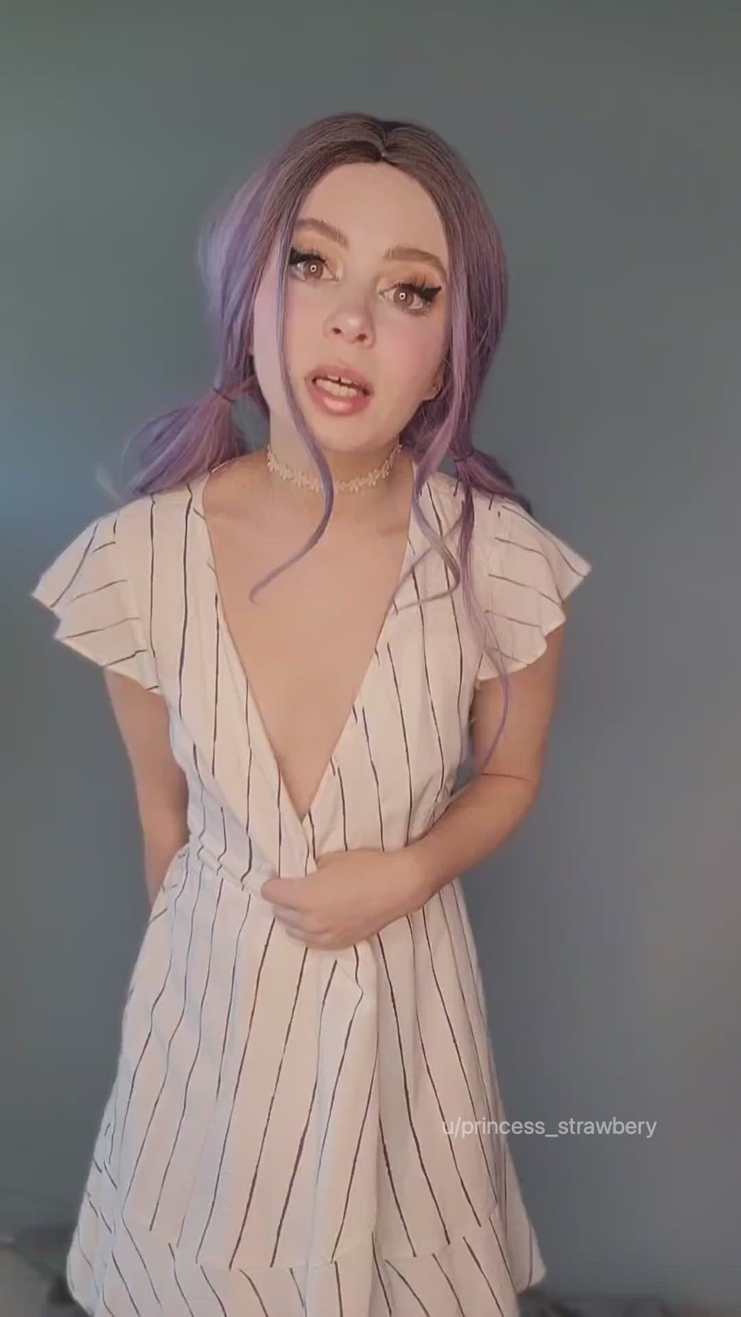 Princess_strawbery <strong>@princess_strawbery</strong> in natural tits amateur boobs porn video