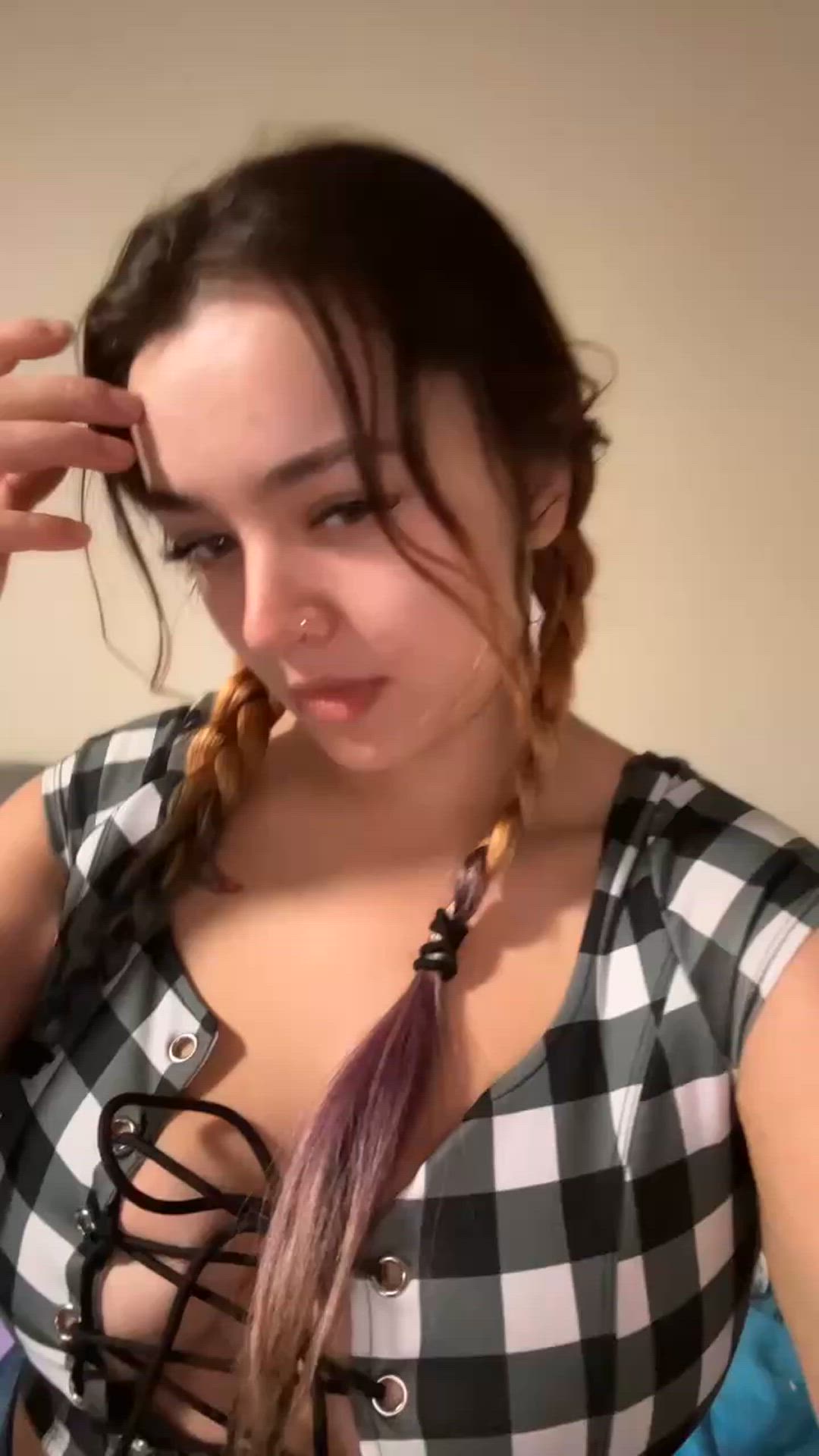 Prohotmess <strong>@forestfire</strong> in barely legal tits natural big tits onlyfans curvy teen porn video