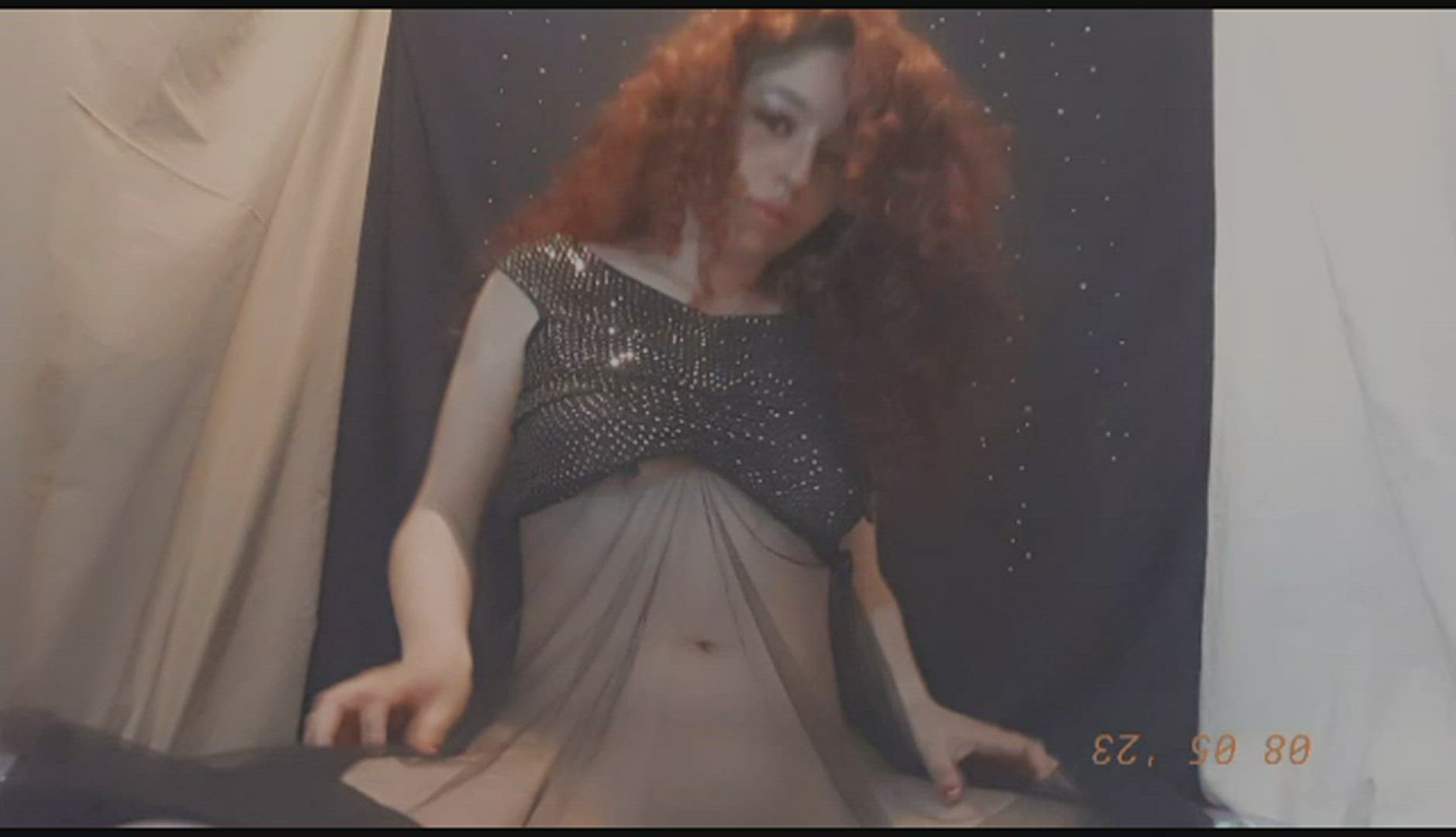 Redcurlysoul <strong>@redcurlysoul</strong> in natural tits boobs cute porn video