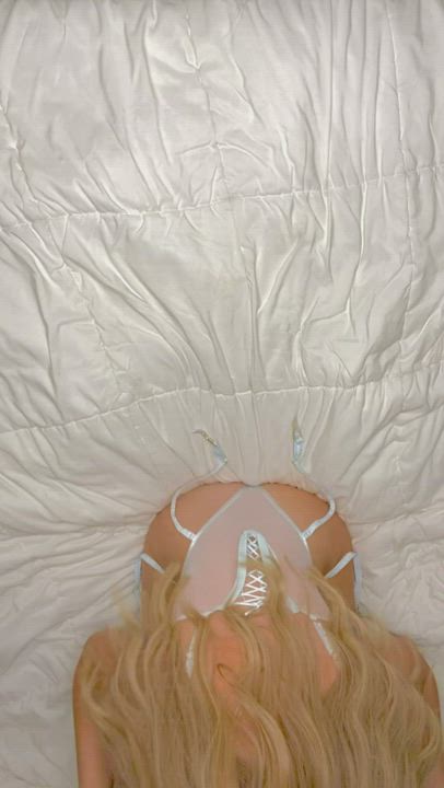Redditreddhead  <strong>@redditreddhead</strong> in slow motion lingerie blonde porn video