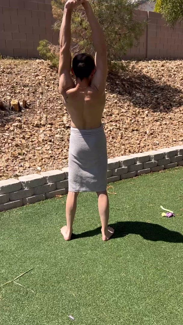 Roolawnmaster <strong>@andrewsadvntur</strong> in monster cock striptease onlyfans porn video