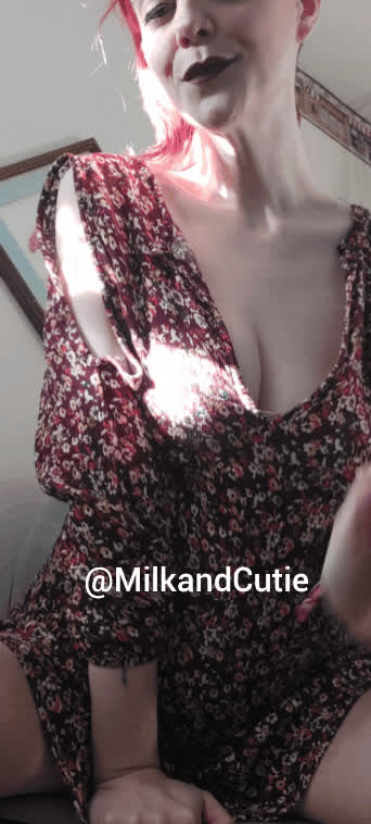 Sadie - MilkandCutie <strong>@milk.and.cutie</strong> in knee high socks dress alt porn video