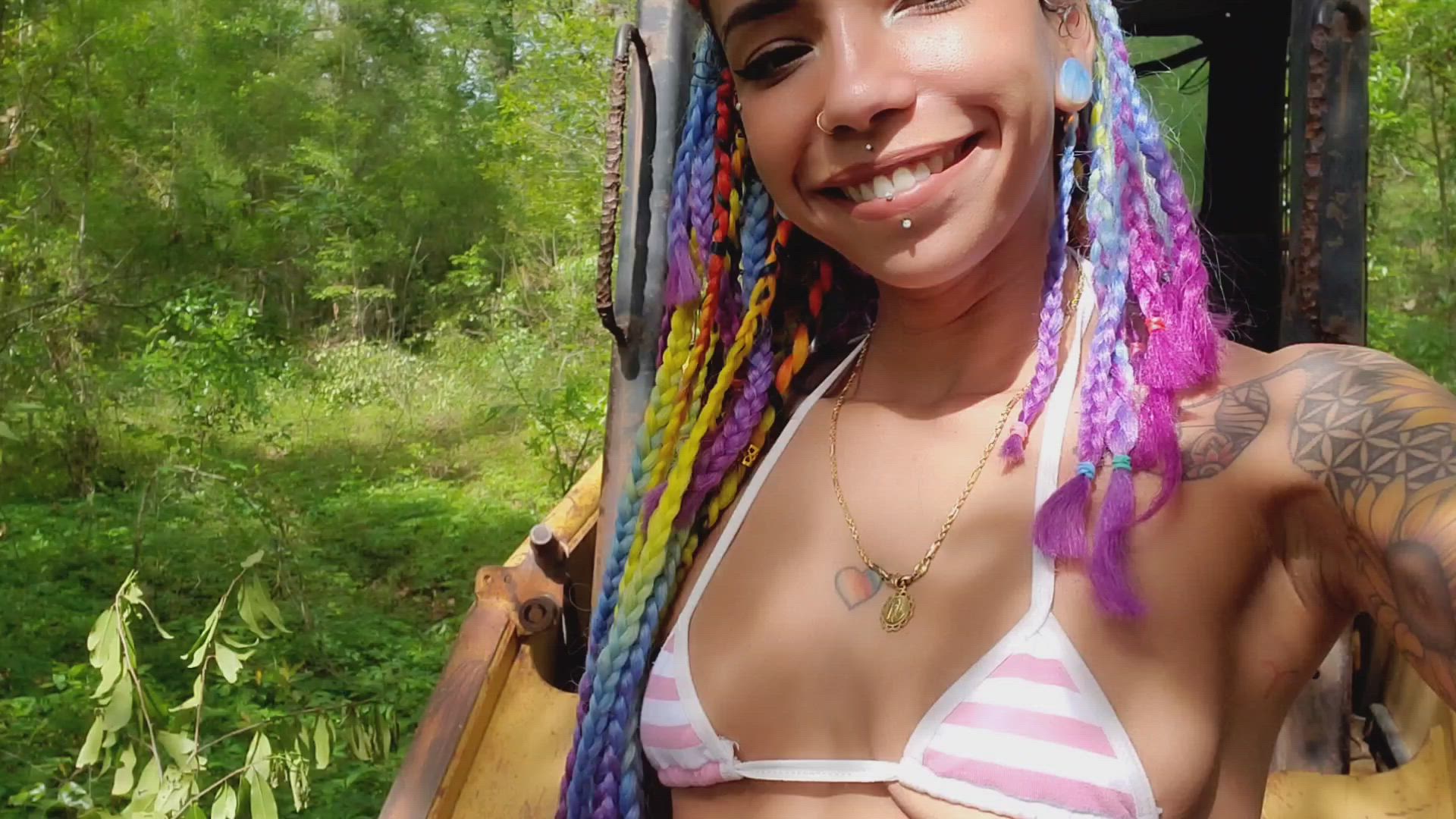 Sadie <strong>@slothysadie</strong> in small tits pierced pussy porn video
