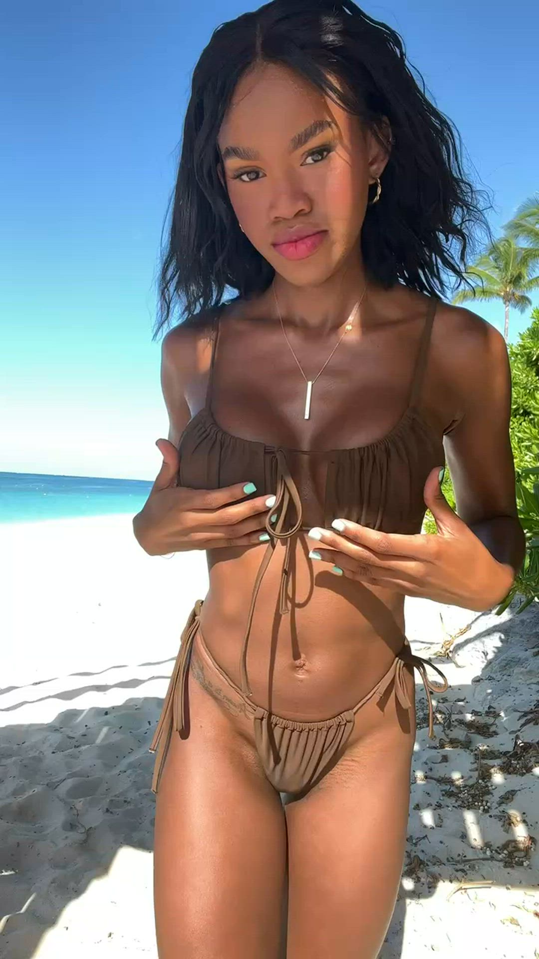 Sayzara <strong>@sayzara</strong> in big huge tits beach boobs porn video