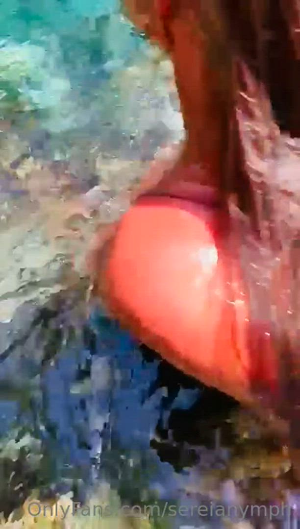 Sereianymph <strong>@sereianymph</strong> in swimming pool rear pussy pussy wet swimsuit porn video