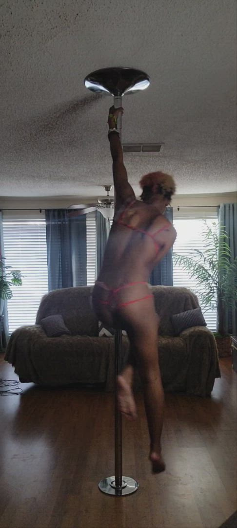 Sexysadie13 <strong>@myztic_kitti</strong> in ass clapping pole dance seduction petite ebony porn video