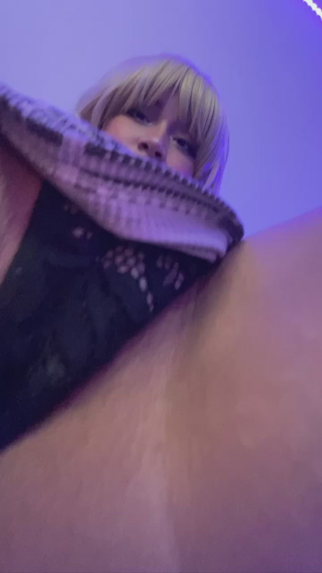 Shineevangeline <strong>@shineevangeline</strong> in pussy lips panties blonde porn video