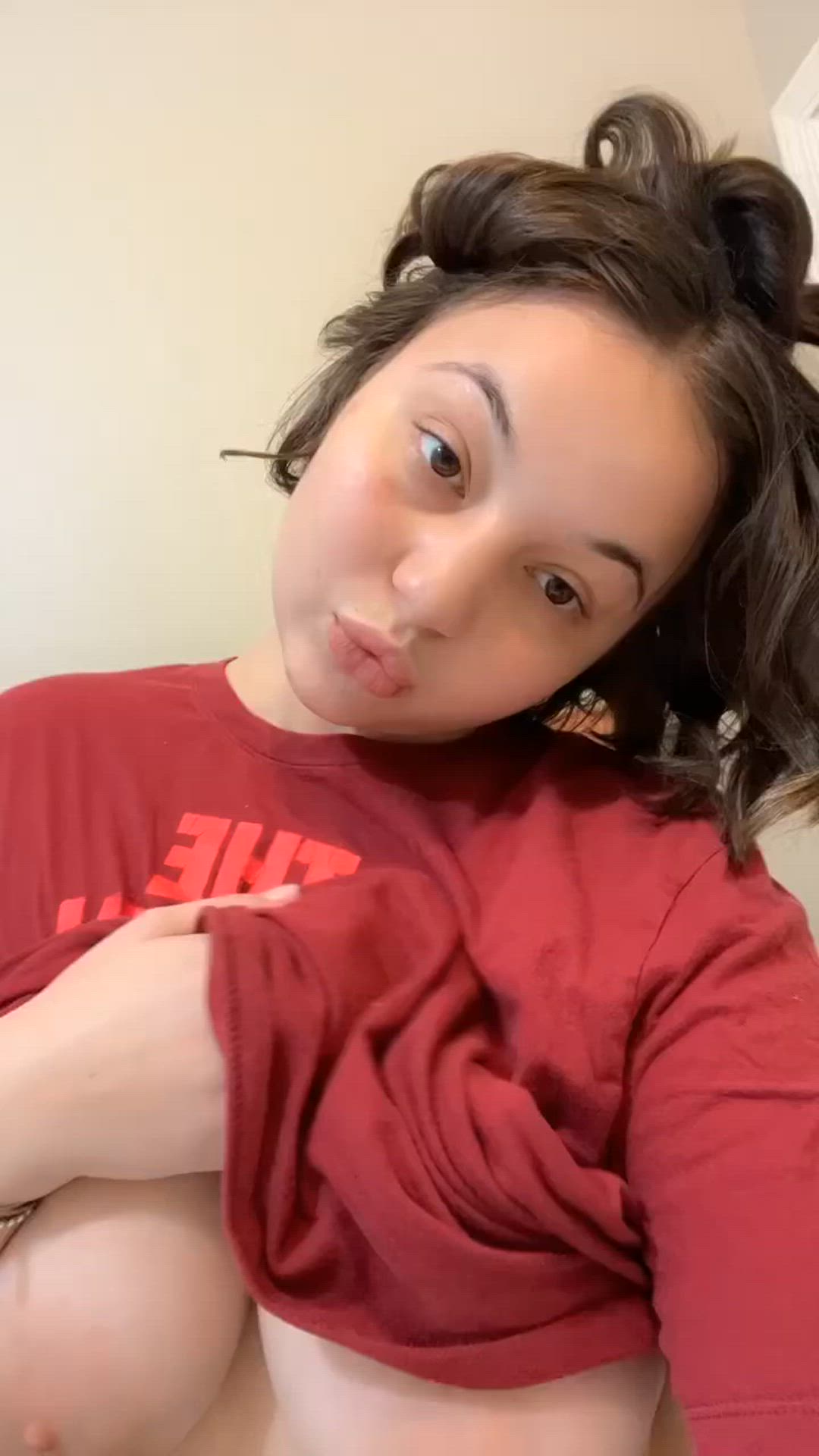 Shyy❤️ <strong>@nottooshyshy</strong> in big tits homemade nsfw porn video