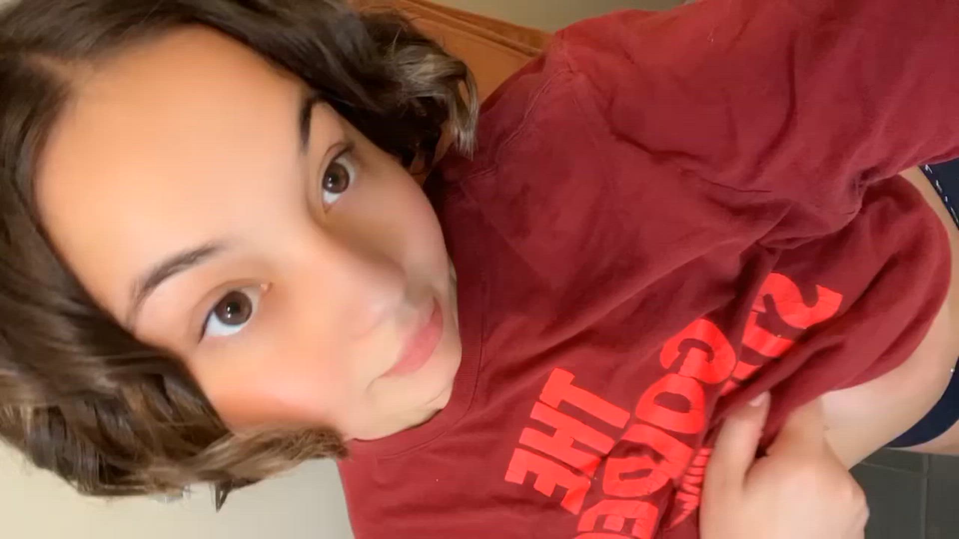 Shyy❤️ <strong>@nottooshyshy</strong> in natural tits homemade nsfw porn video