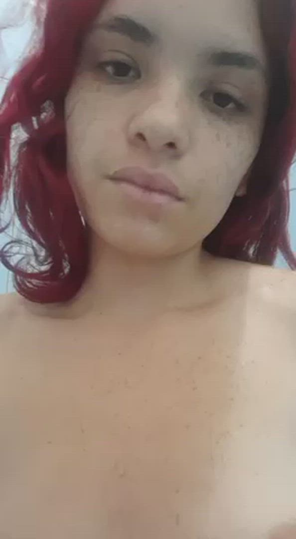Sirenitathecutie <strong>@sirenita.the.cutie</strong> in nipple play redhead tits porn video