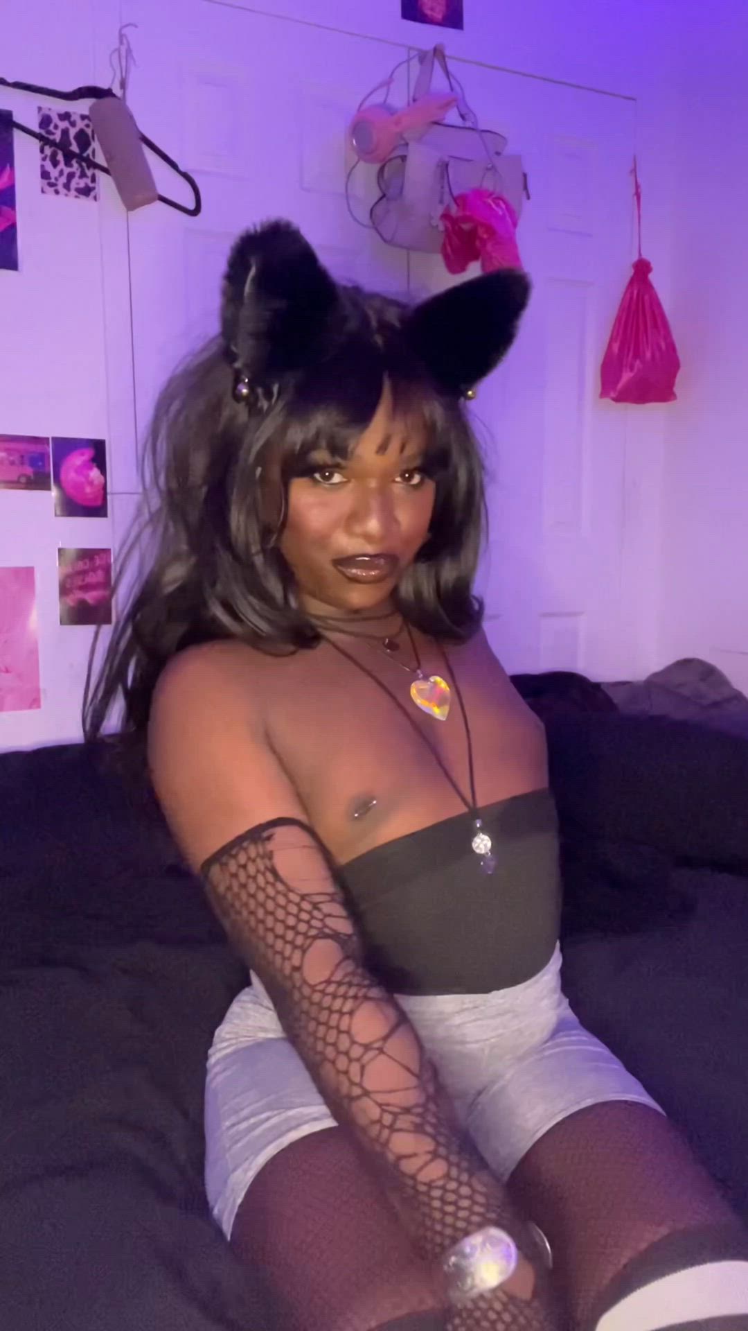 Sissyserayah <strong>@sissy-serayah</strong> in porn video
