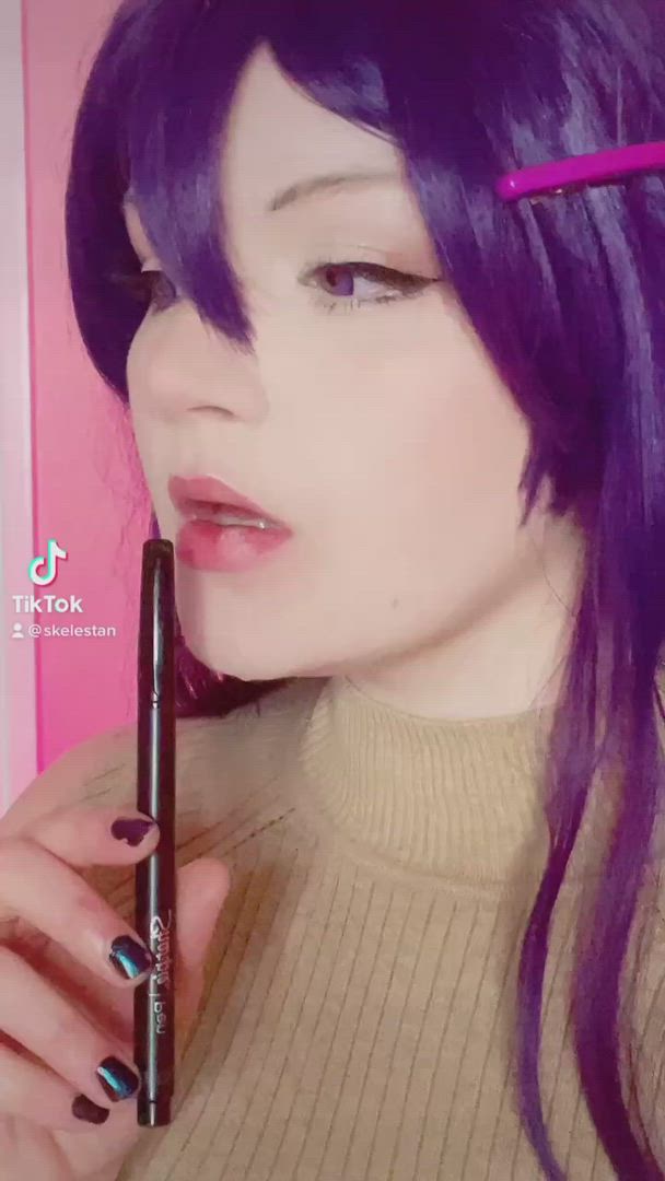 Skele-OF <strong>@skelestan</strong> in big tits onlyfans cosplay porn video