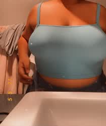 Skysolo20  <strong>@skysolo20</strong> in big bouncing huge natural tits porn video