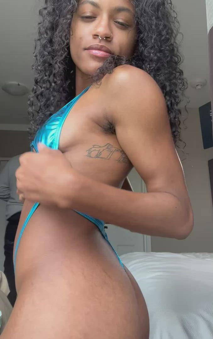 Star Doll <strong>@star_doll</strong> in micro bikini ebony ass porn video
