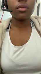 Sweetthang ? <strong>@sweethang26</strong> in big tits jiggling lipstick porn video