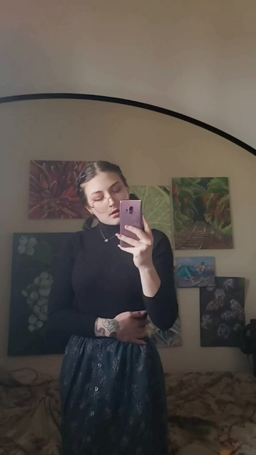 Tattybady <strong>@circepryce</strong> in big tits brunette cute porn video