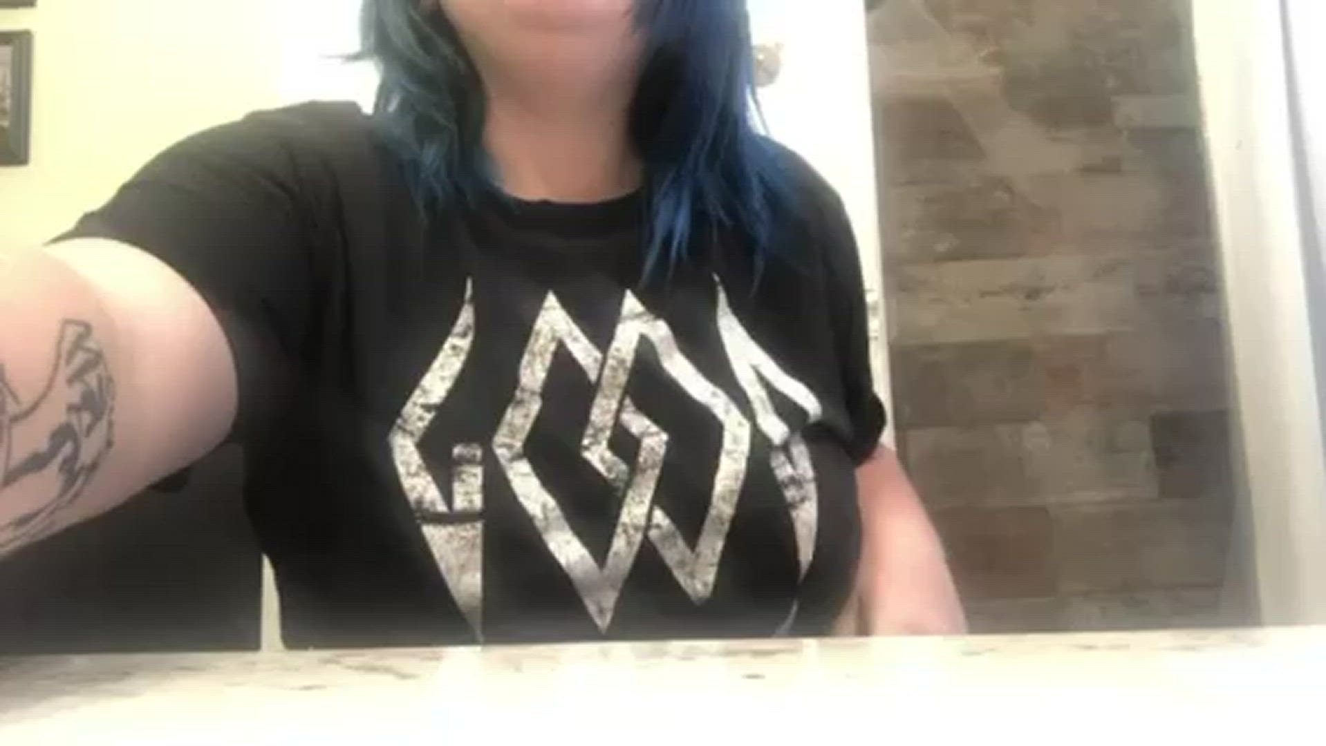 Thatgingergamerr <strong>@thatgingergamer</strong> in white girl big tits flashing amateur nipples goth porn video