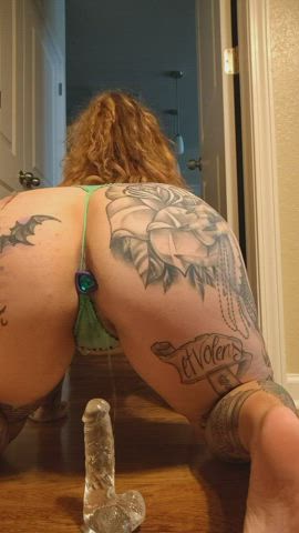 Tori <strong>@disastrous_match</strong> in golden shower butt plug brunette dildo dress ass porn video